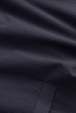 chemise Seersucker bleue marine Élégante Légère et Respirante Idéale Été nouvelle collection