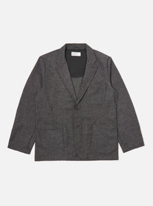 TWO BUTTON JACKET GREY UNIVERSAL WORKS