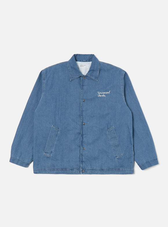 Head Coach Jacket Veste Universal Works
homme Veste légère workwear mi-saison casual chic Blouson indigo