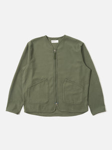 ZIP LINER JACKET NAVY SLUB OLIVE / UNIVERSAL WORKS