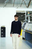PULL EPAIS CHAUD HOMME ALPAGA NORD BLEU MARINE CABANE