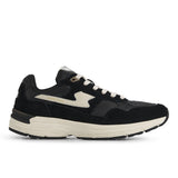 AMIEL S-STRIKE SUEDE MIX BLACK STEPNEY Sneakers, chaussures, baskets, Art, streetwear, minimaliste, graphique, Unisexe, homme, femme, mode urbaine