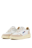 BASKET UNISEXE ICONIQUE MEDALIST CUIR BLANC SUEDE TALON KAKI AUTRY NOUVELLE COLLECTION ETE 2025 VERSAILLES MAGASIN 