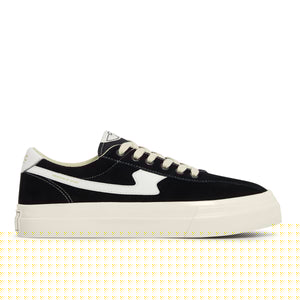 DELLOW S-STRIKE SUEDE BLACK-WHITE STEPNEY Sneakers minimalistes en daim
Chaussures Stepney Workers Club tendance
Baskets S-Strike en suede pour un look rétro
Sneakers noires/beige/grises unisexes en daim