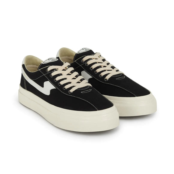 achat SHOES DELLOW S-STRIKE CANVAS BLACK WHITE STEPNEY workers club en promotion soldes pas cher versailles mixte concept store nouvelle colelction 