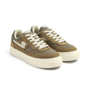 Achat Stepney Workers Club Sneakers noir et blanc tendanceSHOES PEARL S-STRIKE SUEDE MIX DESERT nouvelle colelction mixte versailes promo soldes remise 