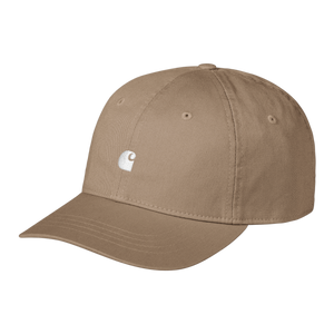 CASQUETTE BEIGE CARHARTT LOGO BLANC HOMME FEME MEN WOMEN ETE PRINTEMPS CONFORT LEGER STYLE MODE CAP HAUT COLLECTION SS25 VERSAILLES BOUTIQUE 