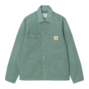 Veste Michigan Coat Silver Pine de Carhartt WIP, coupe droite avec poches nouvelle collection versailles homme