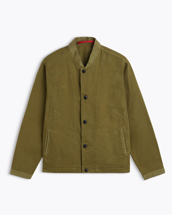 OMEGA TAMARIS LIZARD GREEN JACKET HOMECORE