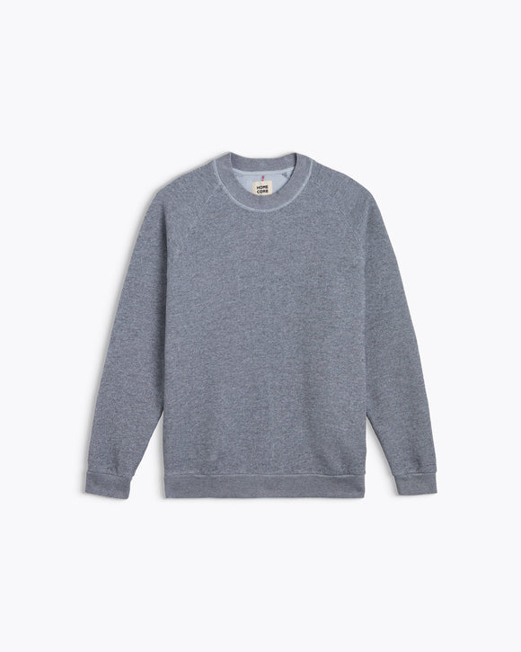 SWEAT COL ROND EN COTON TERRY PASTEL BLUE HOMECORE COLELCTION ETE HOMME CASUAL CHIC VERSAILLES CONCEPT STORE
