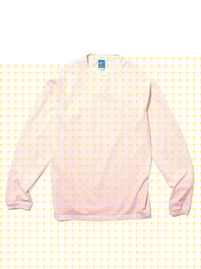 TEE SHIRT MANCHES LONGUES P-SAKURA ROSE CLAIR GOOD ON MADE IN JAPAN